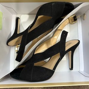 Michael Kors Becky Sandal Suede Heels